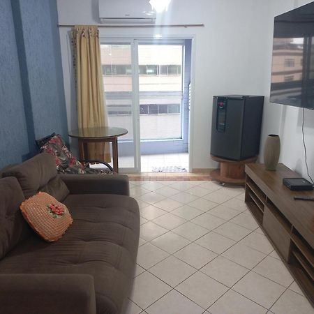 Apto Vista Mar, 8 Pessoas, Varanda Gourmet, Pe Na Areia! Praia Grande  Eksteriør bilde