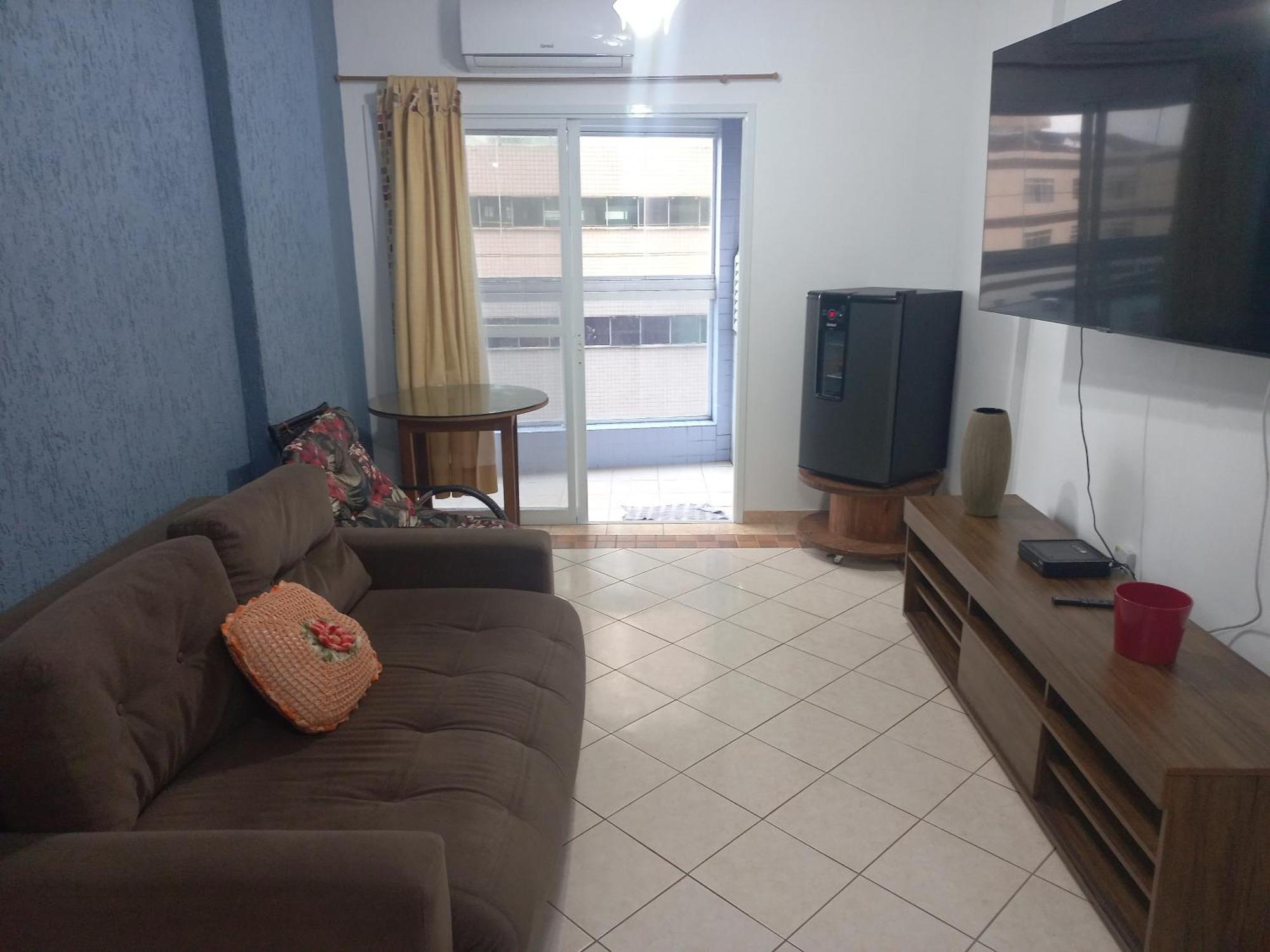 Apto Vista Mar, 8 Pessoas, Varanda Gourmet, Pe Na Areia! Praia Grande  Eksteriør bilde
