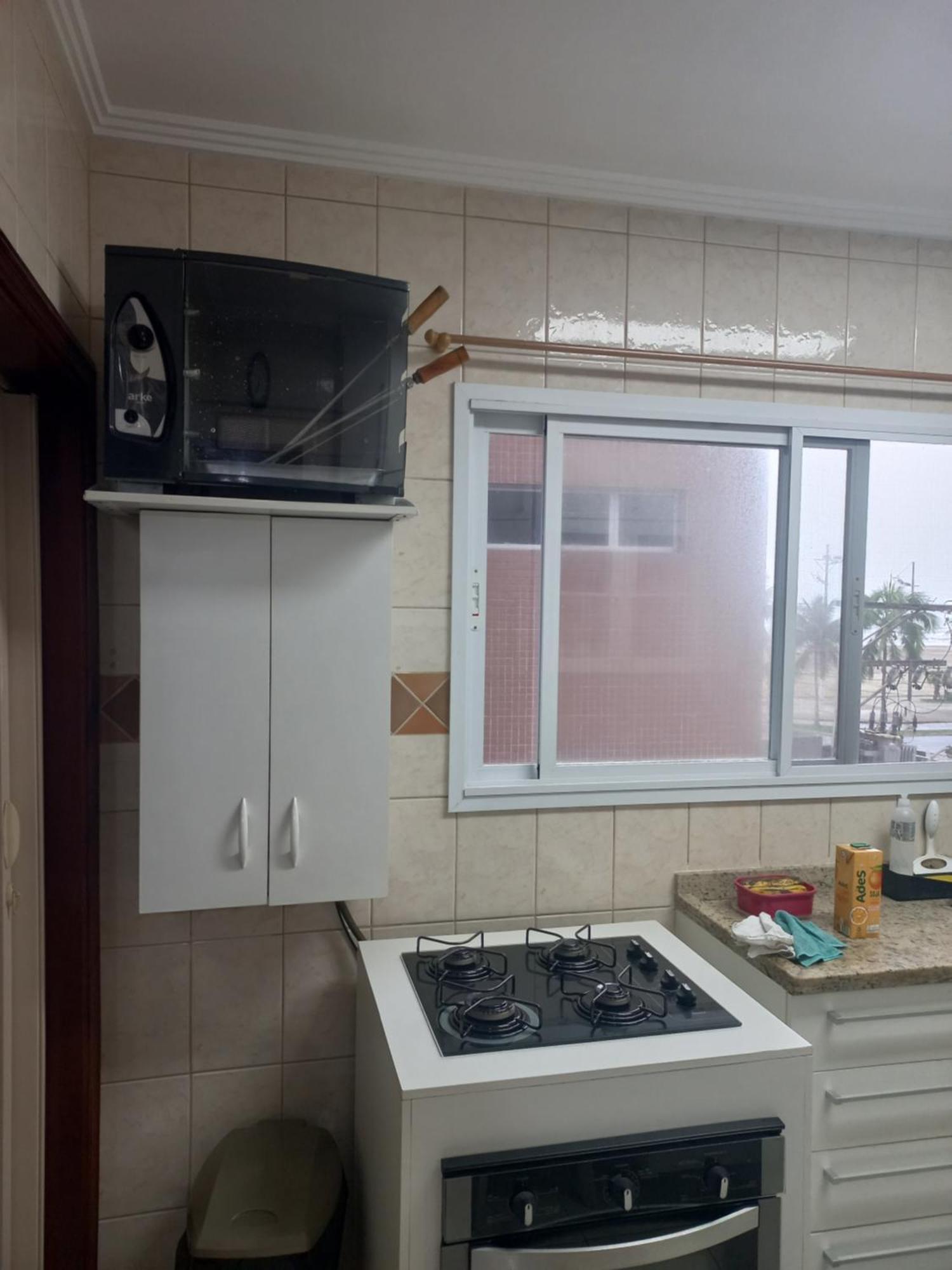 Apto Vista Mar, 8 Pessoas, Varanda Gourmet, Pe Na Areia! Praia Grande  Eksteriør bilde