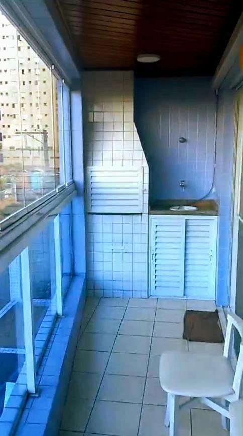 Apto Vista Mar, 8 Pessoas, Varanda Gourmet, Pe Na Areia! Praia Grande  Eksteriør bilde