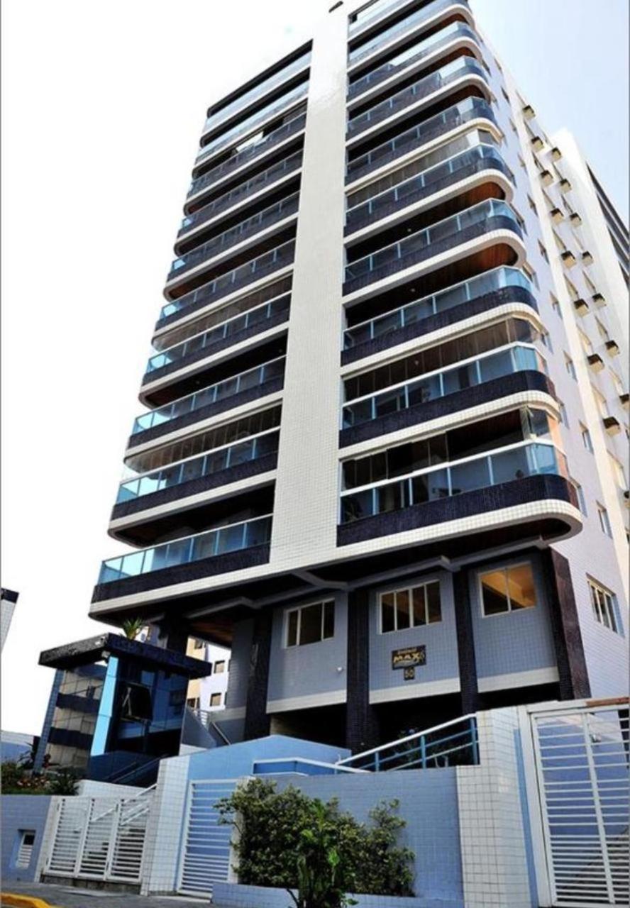 Apto Vista Mar, 8 Pessoas, Varanda Gourmet, Pe Na Areia! Praia Grande  Eksteriør bilde