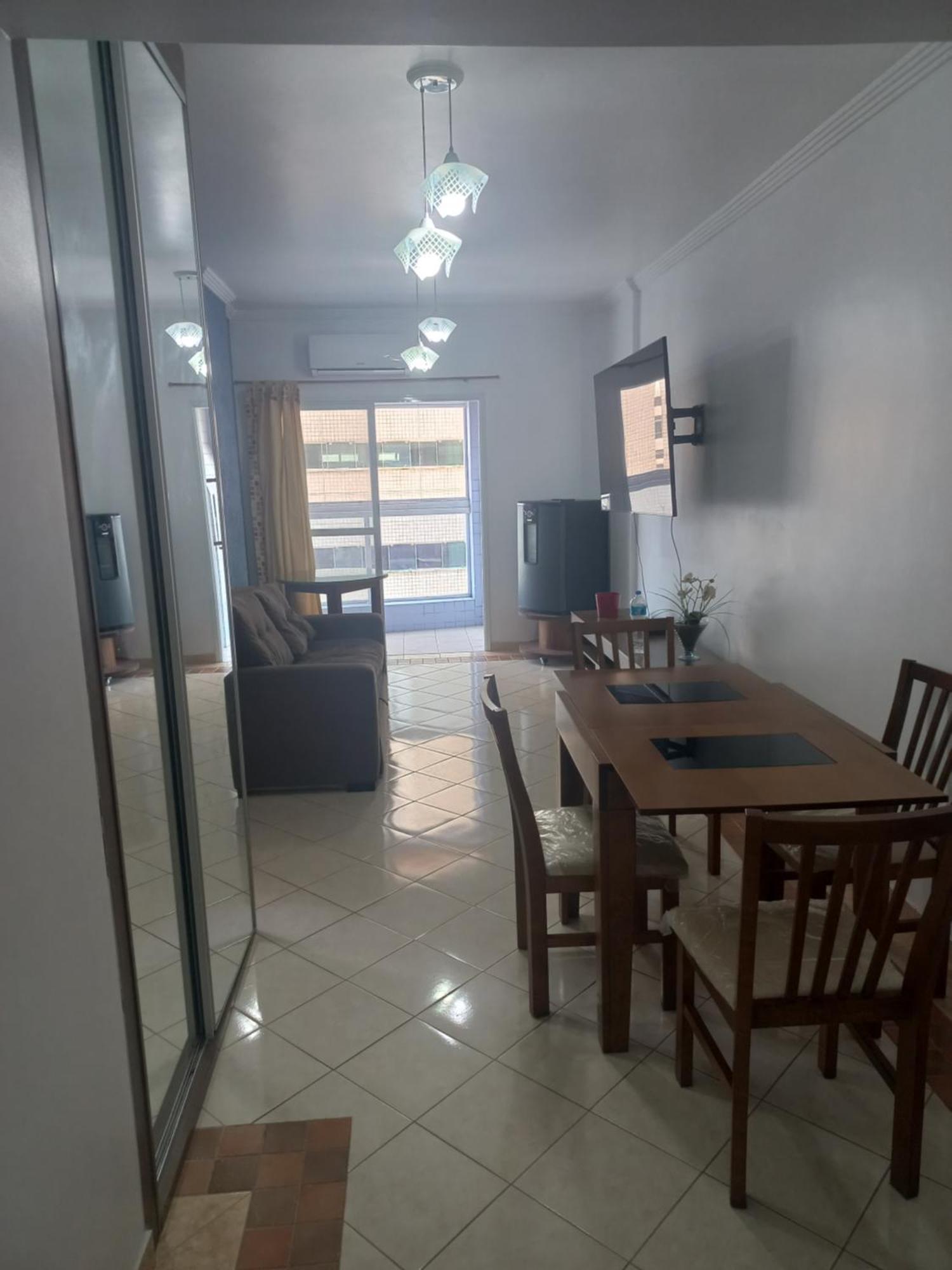 Apto Vista Mar, 8 Pessoas, Varanda Gourmet, Pe Na Areia! Praia Grande  Eksteriør bilde